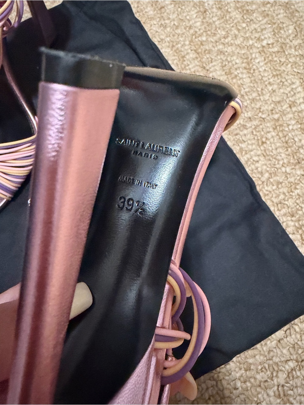 Saint Laurent Scoubi 105 Sandals - Picture 2 of 5